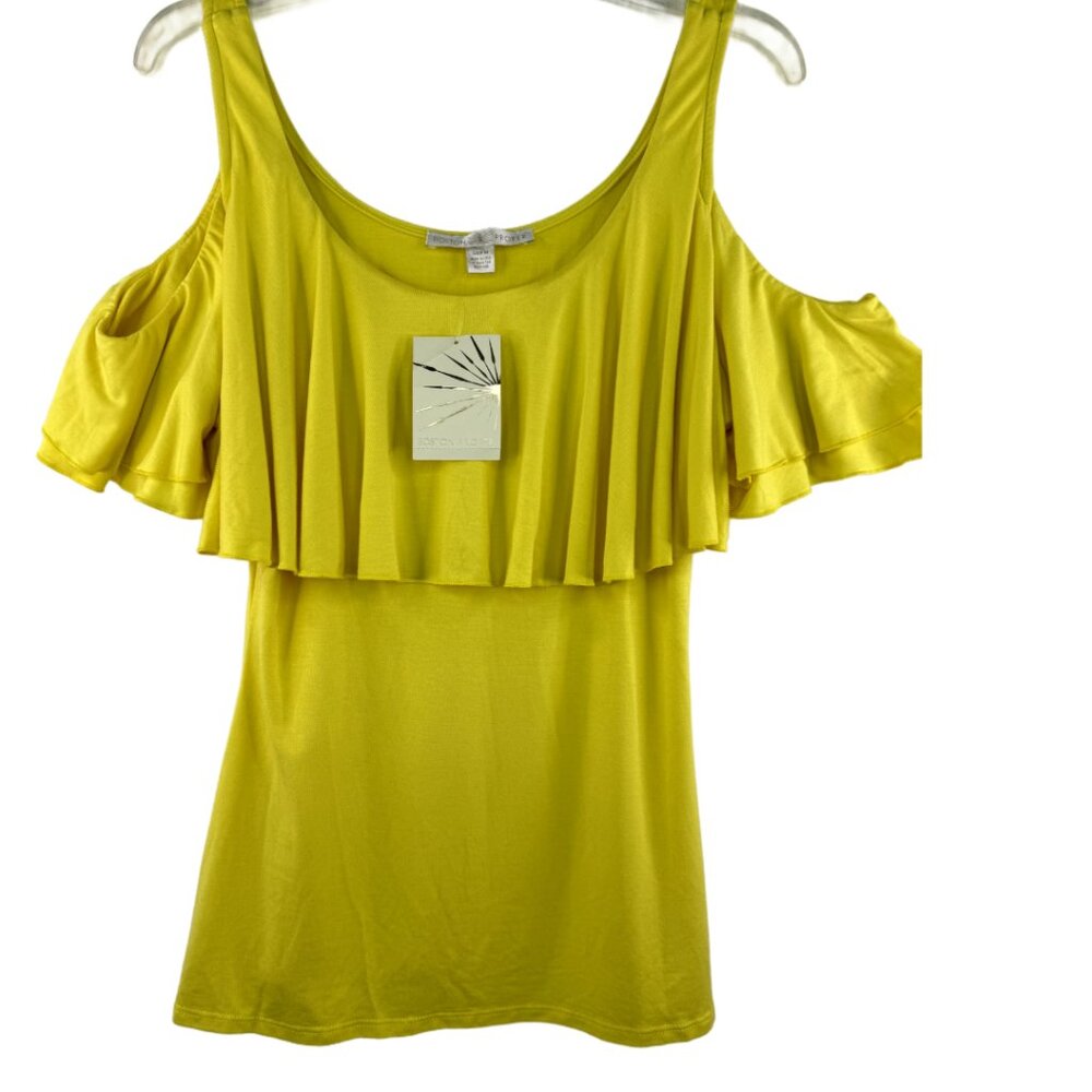 Boston Prope Women's Cold Shoulder Top Size: M
